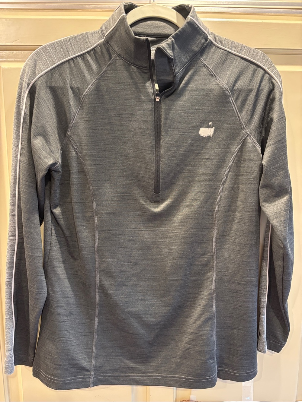 Masters Gray ladies Quarter-Zip Performance Pullover